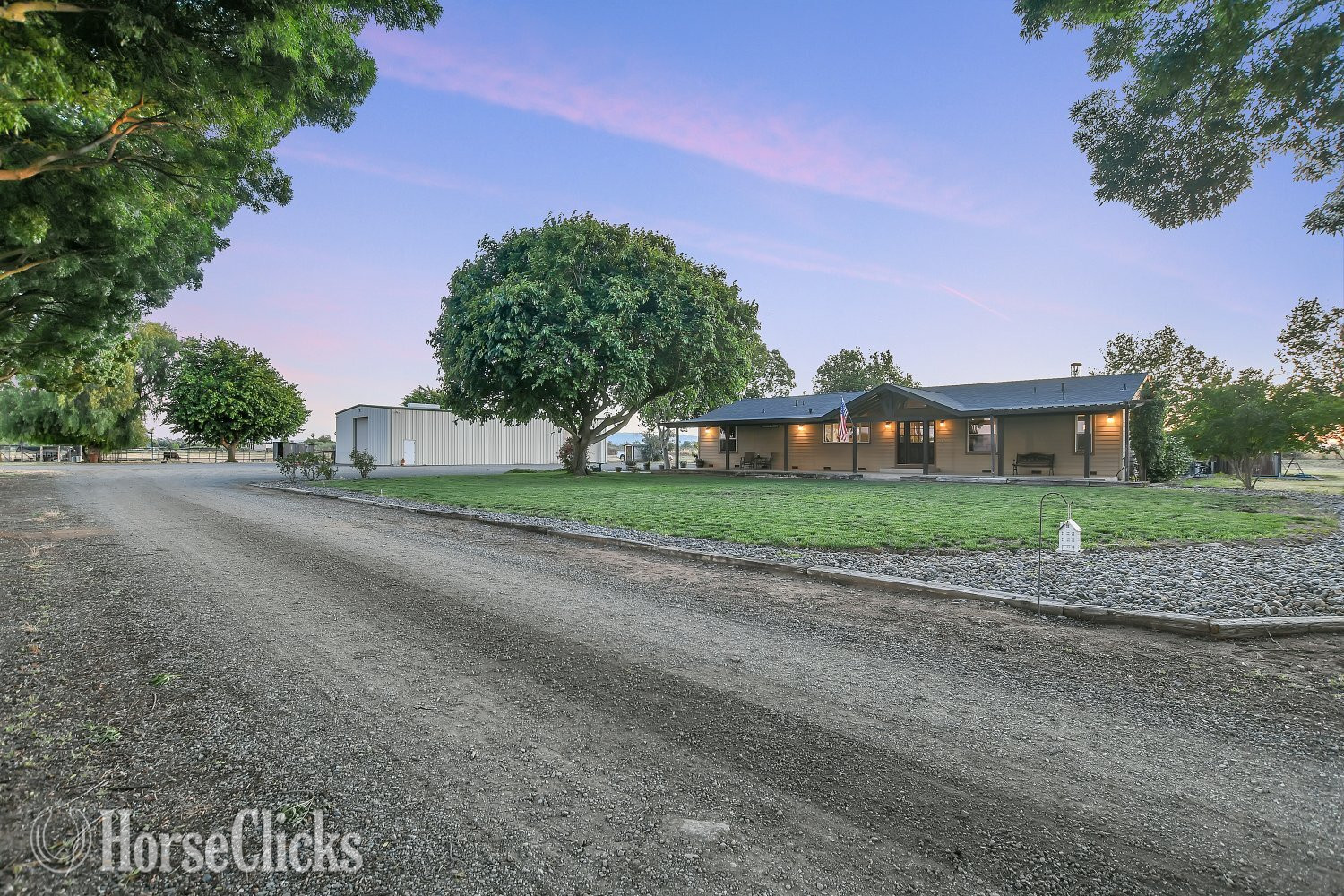 10.5 Acre Equestrian Ranch | Lighted Pneumatic Roping Arena | 3,200 SF Shop | Brentwood, CA