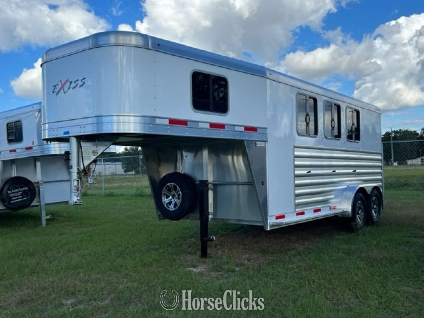 2026 Exiss Trailers Express CXF Gooseneck Horse Trailer in Florida