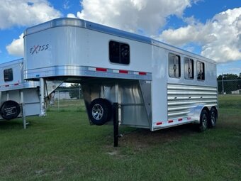 2026 Exiss Trailers Express CXF Gooseneck Horse Trailer