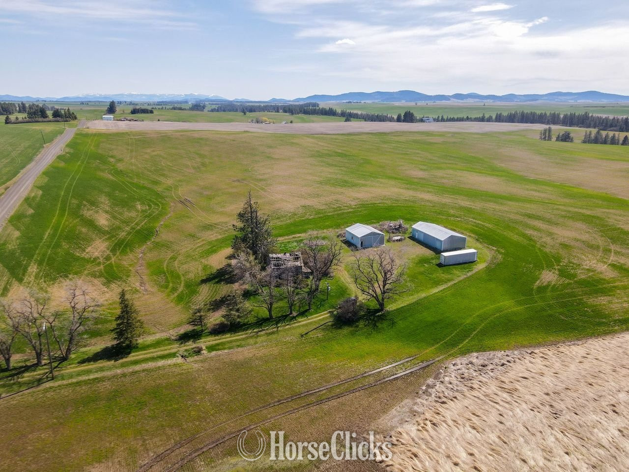 Washington Stunning 157 Acres with Sweeping Territorial Views, Out Buildings, Power and Well!