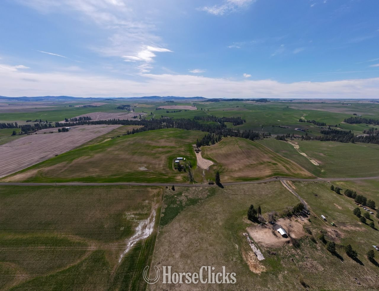 Land For Sale - Stunning 157 Acres with Sweeping Territorial Views, Out Buildings, Power and Well! in Washington