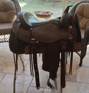 17" Circle Y Western Saddle