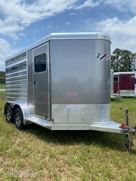 2026 Exiss Trailers Express CXF Bumper Pull Horse Trailer