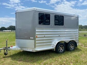 2026 Exiss Trailers Express CXF Bumper Pull Horse Trailer