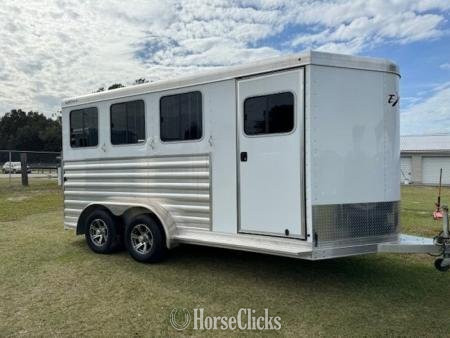 2026 Exiss Trailers Express 3H XT Bumper Pull Horse Trailer in Florida