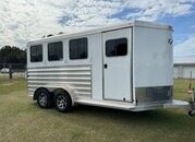 2026 Exiss Trailers Express 3H XT Bumper Pull Horse Trailer
