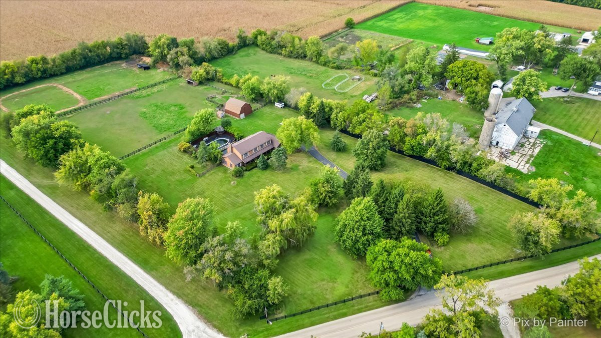 SOLD!!!  3 ac Estate in Woodstock, IL --Bring your horses!