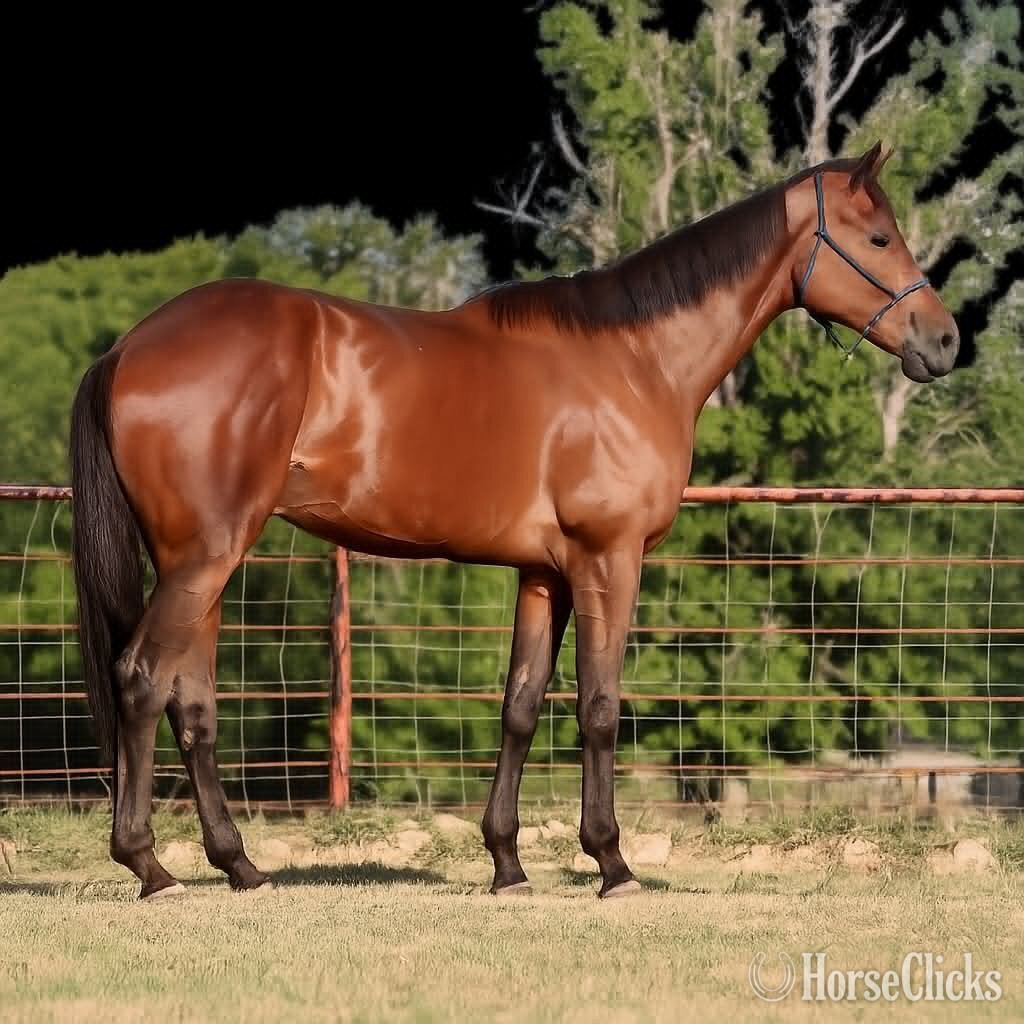 Texas "GLITCH" Bay Gelding Thoroughbred