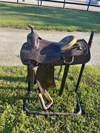 15.5" McLelland Saddles Western Saddle