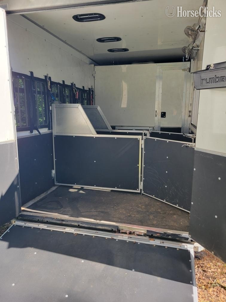 2015 ATG 3 Horse(Mini) Slant Load Gooseneck Gooseneck Horse Trailer - Horse Trailers