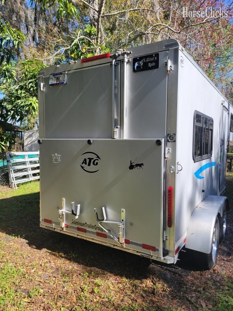2015 ATG 3 Horse(Mini) Slant Load Gooseneck Gooseneck Horse Trailer Florida