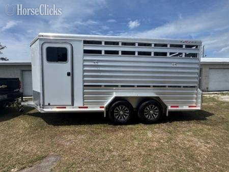 2024 Exiss Trailers STC 716 Bumper Pull Horse Trailer