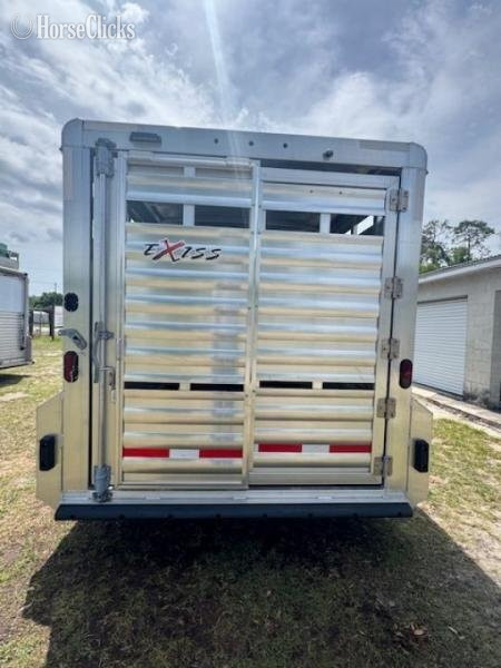 Florida 2024 Exiss Trailers STC 716 Bumper Pull Horse Trailer