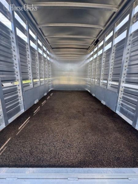 2024 Exiss Trailers STC 716 Bumper Pull Horse Trailer - Horse Trailers
