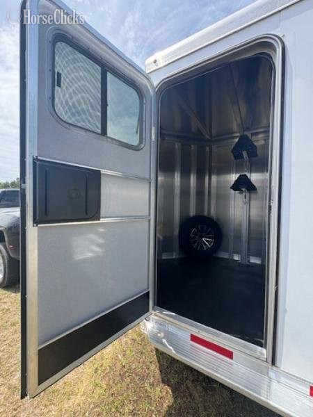 Horse Trailers - 2024 Exiss Trailers STC 716 Bumper Pull Horse Trailer in Florida