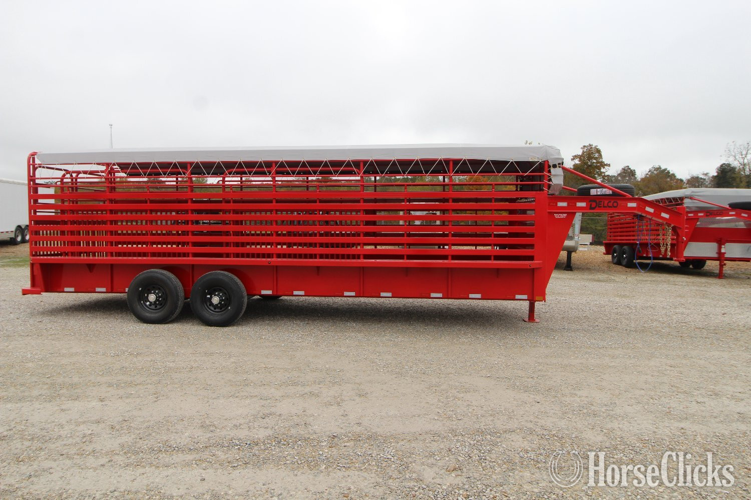 2026 Delco Trailers S8 Series Gooseneck Livestock Trailer in Missouri