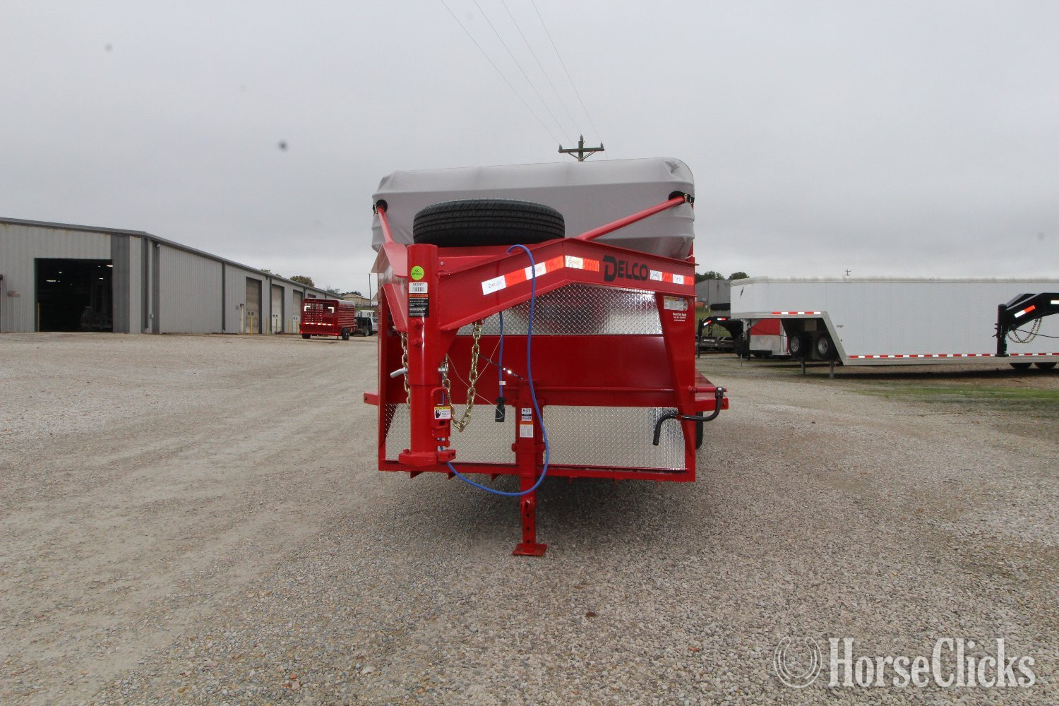 2026 Delco Trailers S8 Series Gooseneck Livestock Trailer