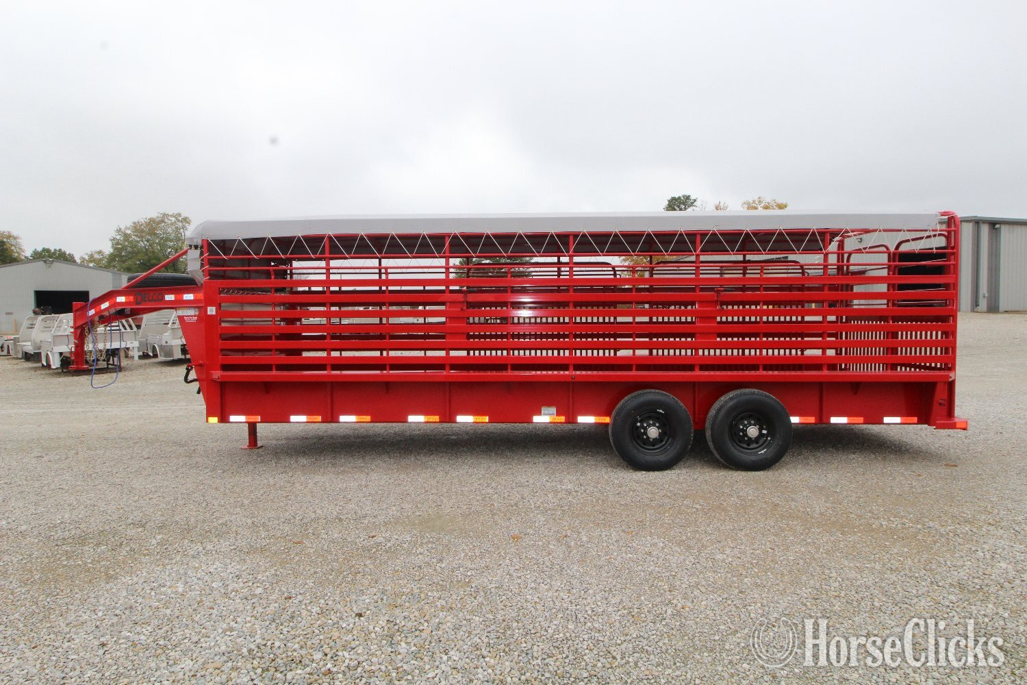Missouri 2026 Delco Trailers S8 Series Gooseneck Livestock Trailer