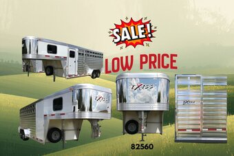 2026 Exiss Trailers STK 7020 Gooseneck Livestock Trailer