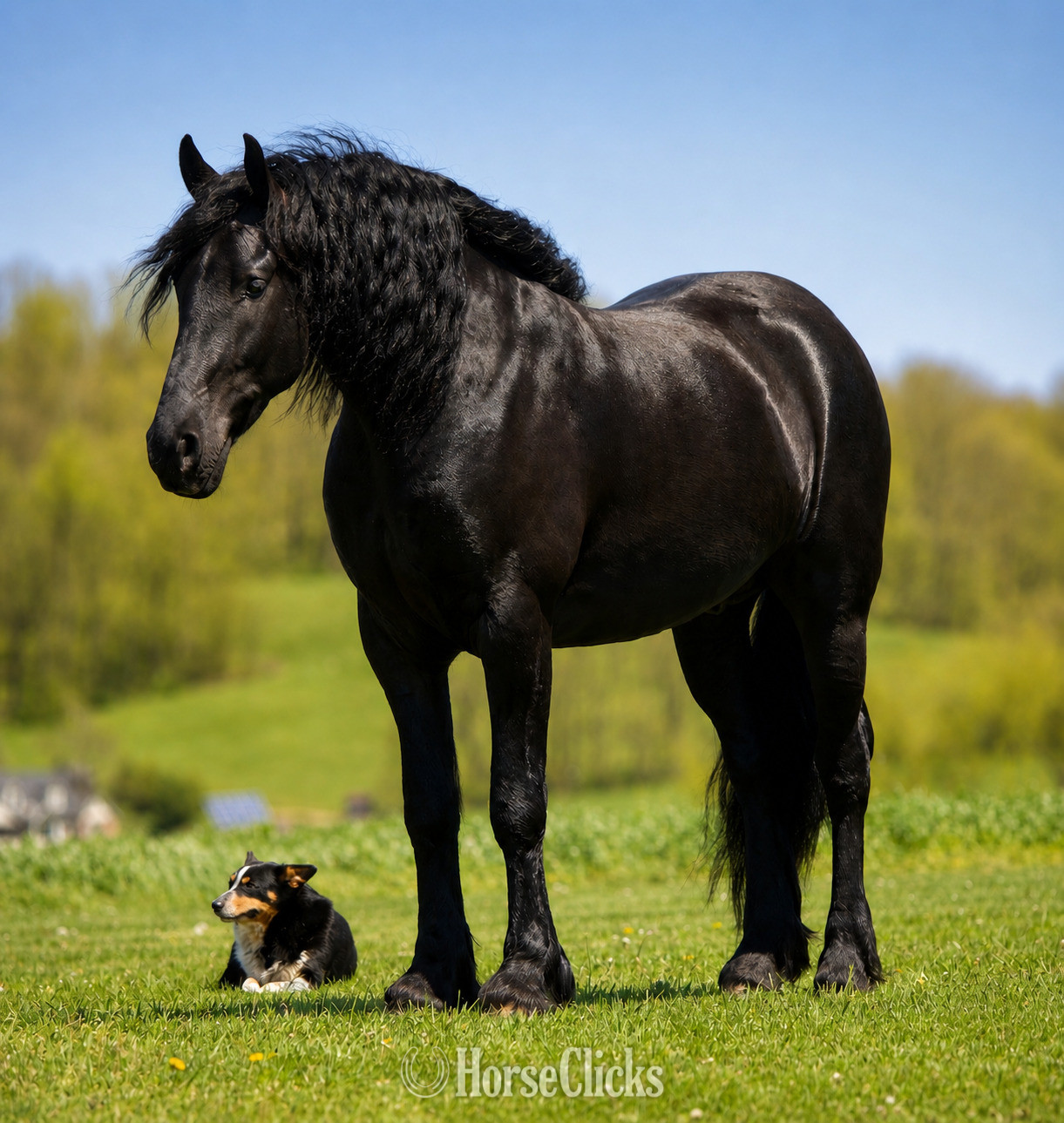 "Tuxedo" Black Gelding Friesian - Friesian in Ohio