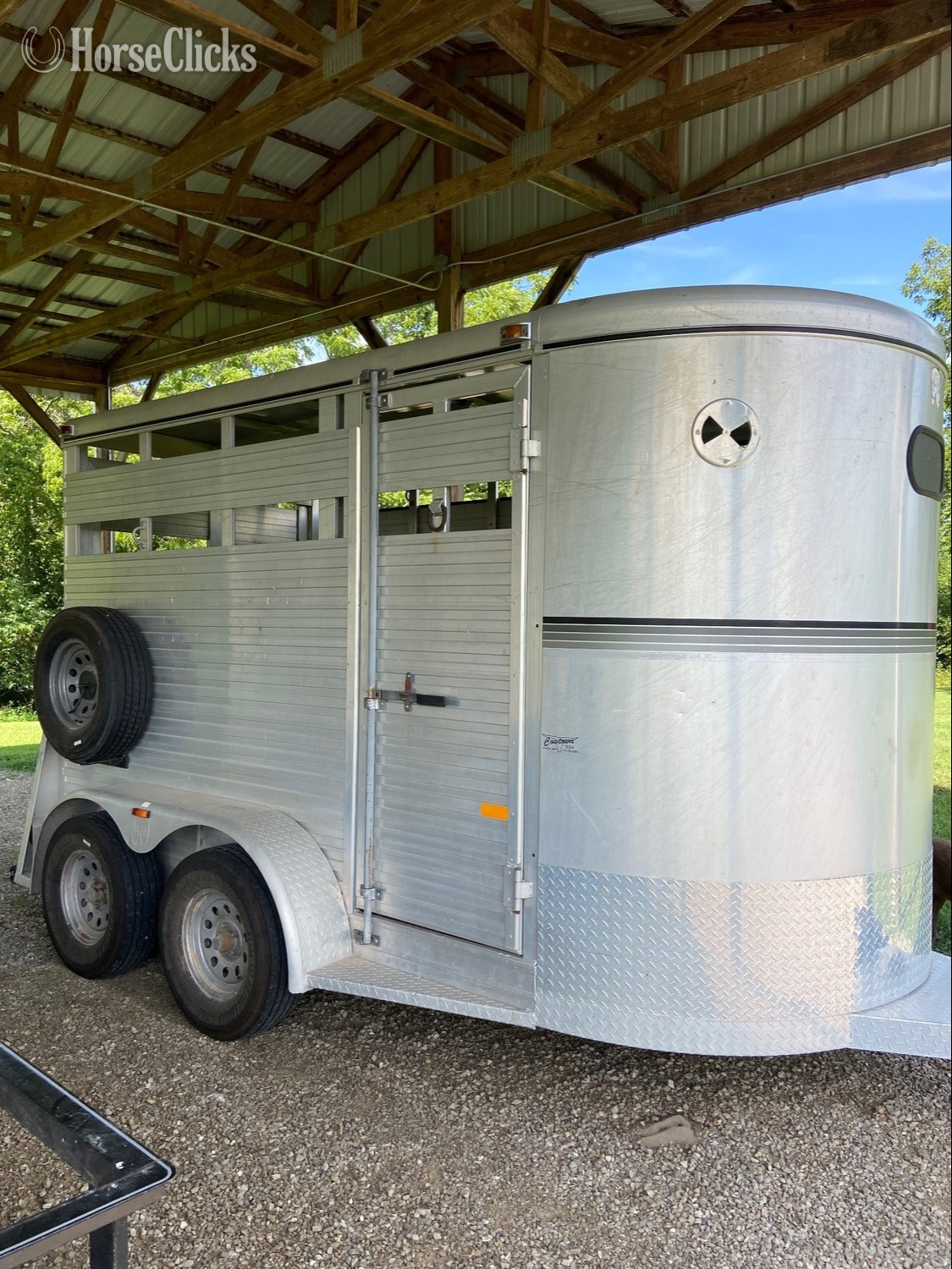 2004 W-W Trailers  Bumper Pull Livestock Trailer in Missouri