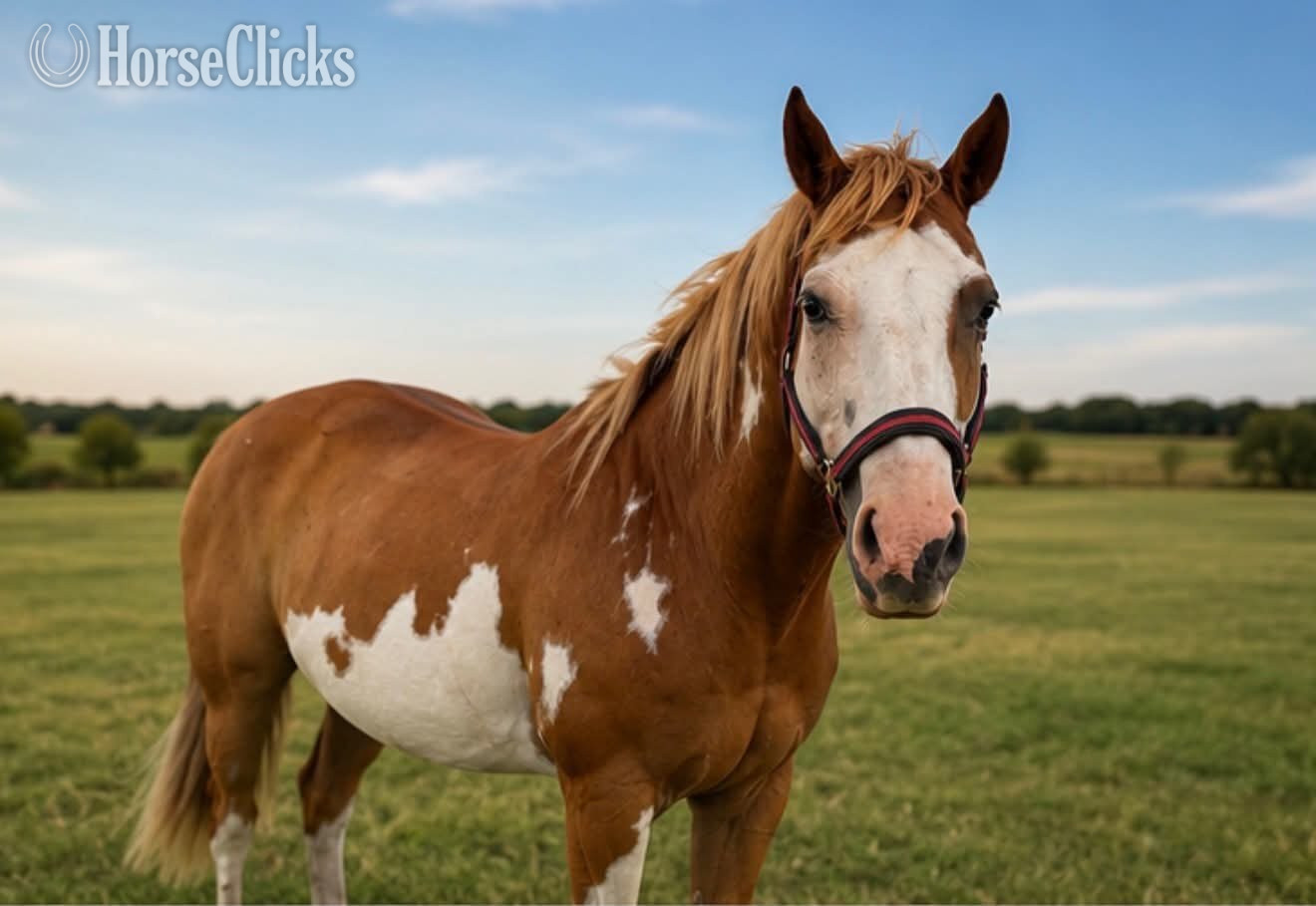 Texas "CHEETO" Sorrel Gelding Paint