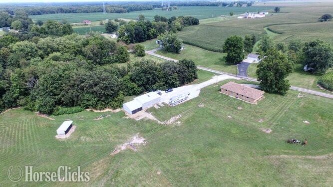 SOLD!!! Awesome horse property on 11.73ac Glasford, IL in Illinois