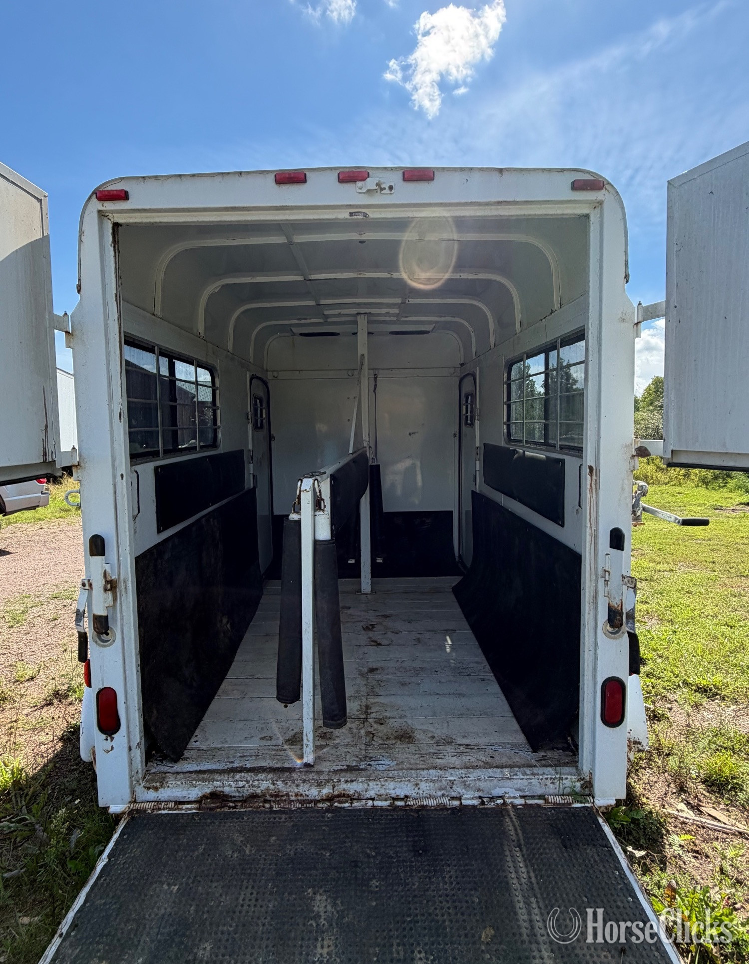 1996 Sundowner Trailers Charter Bumper Pull Horse Trailer - Horse Trailers