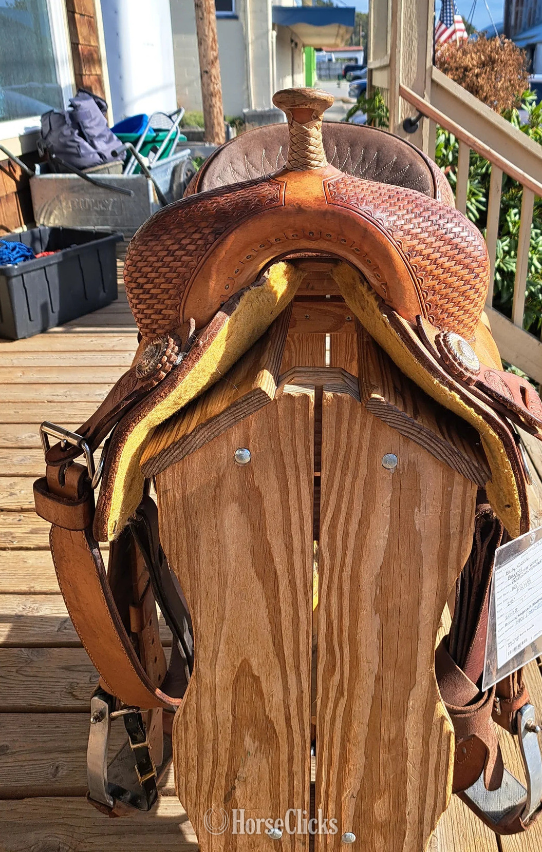 15" Billy Cook Western Saddle - Western Saddles