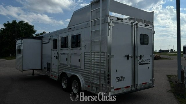 2026 SMC Trailers 8314 SSR Gooseneck Horse Trailer - Horse Trailers