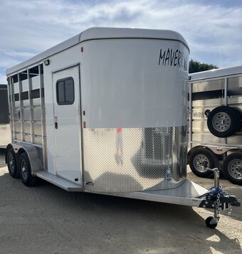 2027 Maverick Trailers 2H Lite Bumper Pull Horse Trailer