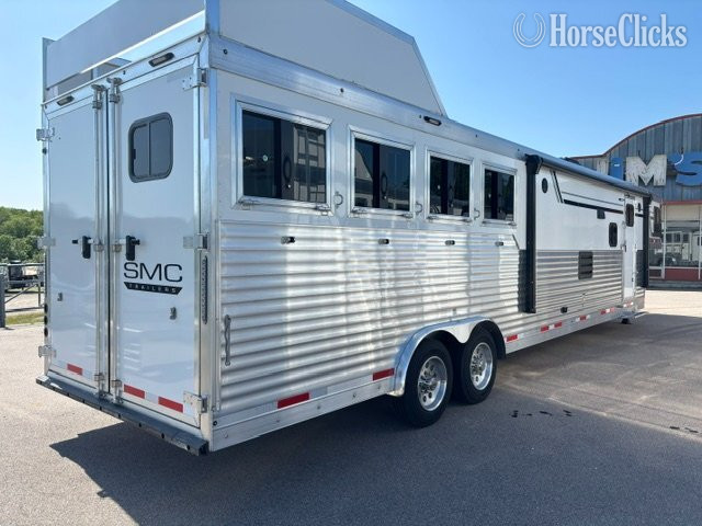 2026 SMC Trailers 8414 SSR Gooseneck Horse Trailer - Horse Trailers in Missouri