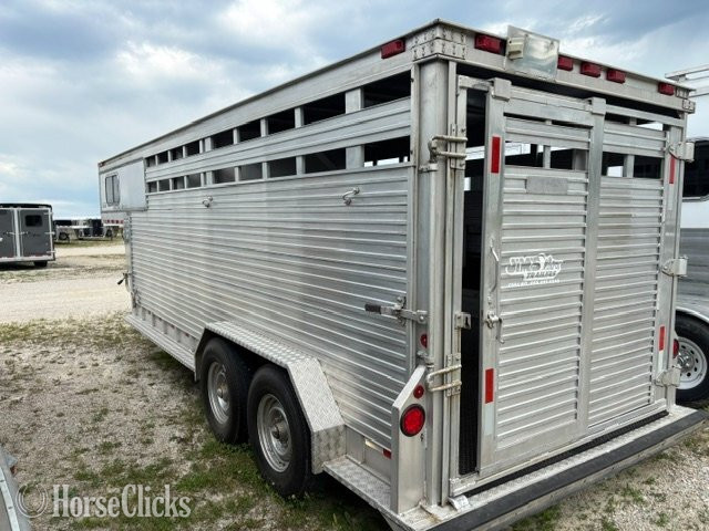Missouri 1987 Barrett Trailers 3 Horse Gooseneck Horse Trailer