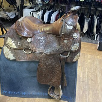 16" Antares Western Saddle