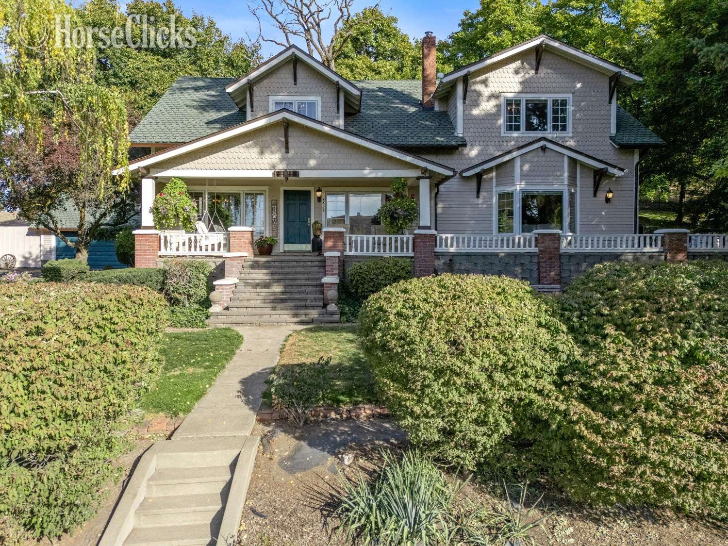 One of Kind Beautiful Craftsman Home, 2 Barns, Shop, Storage and Acreage! in Washington