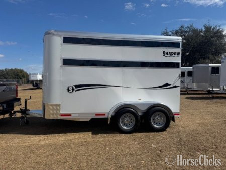 Florida 2026 Shadow Trailers Stablemate Bumper Pull Horse Trailer