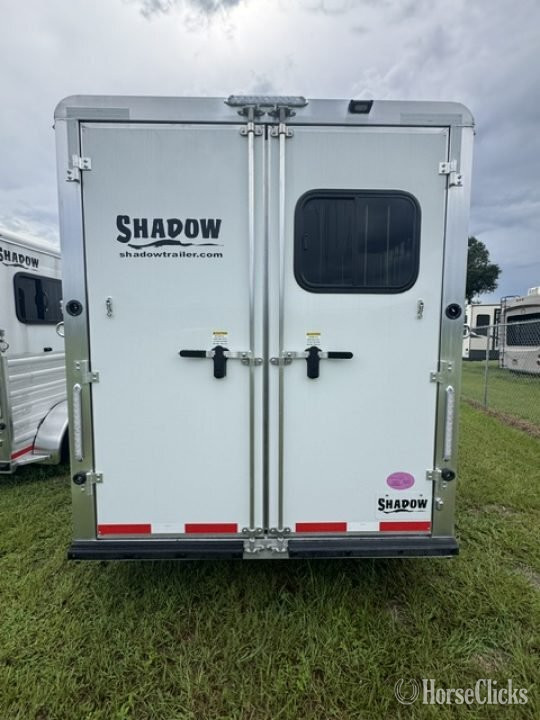 Florida 2027 Shadow Trailers 2H 8' LQ Bumper Pull Bumper Pull Horse Trailer