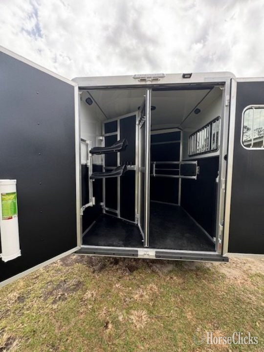 2027 Shadow Trailers 2H 8' LQ Bumper Pull Bumper Pull Horse Trailer - Horse Trailers in Florida