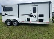 2027 Shadow Trailers 2H 8' LQ Bumper Pull Bumper Pull Horse Trailer