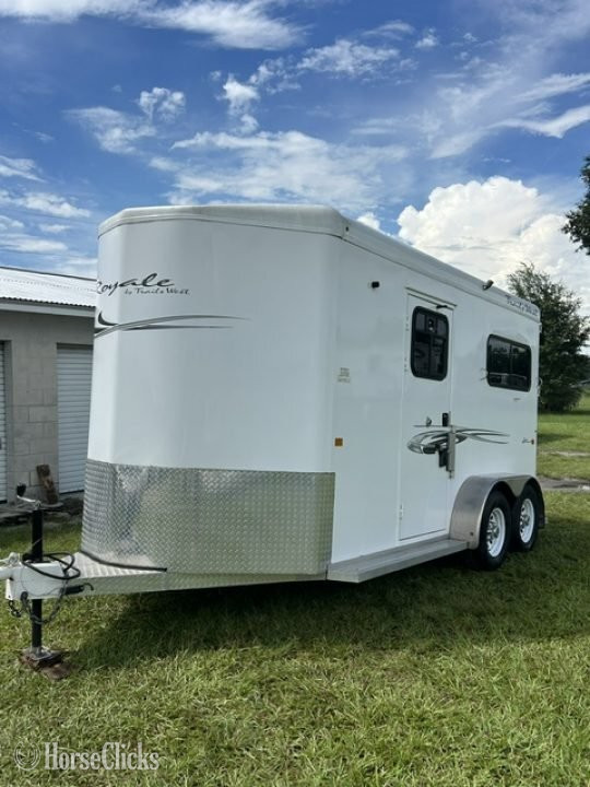 2020 Trails West 2H Straight Load Trailer Bumper Pull Horse Trailer