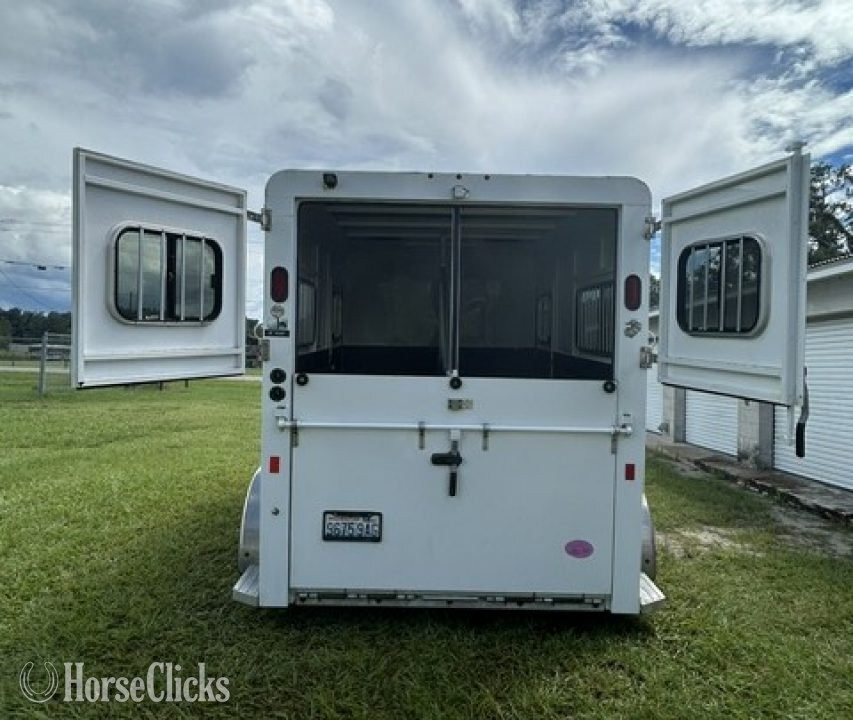 2020 Trails West 2H Straight Load Trailer Bumper Pull Horse Trailer - Horse Trailers in Florida