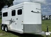 2020 Trails West 2H Straight Load Trailer Bumper Pull Horse Trailer