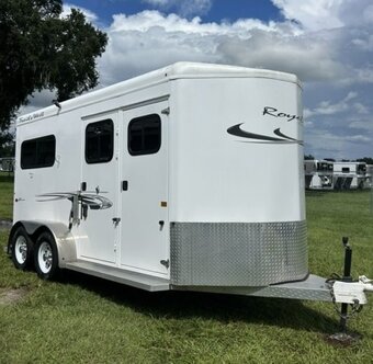 2020 Trails West 2H Straight Load Trailer Bumper Pull Horse Trailer