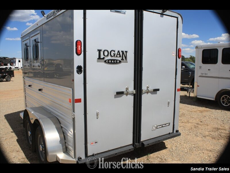 New Mexico 2024 Logan Coach Bullseye Bumper Pull Horse Trailer