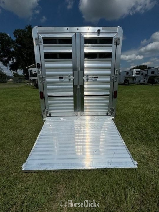 2026 Exiss Trailers Exhibitor 615A Mini 6 Pen Bumper Pull Livestock Trailer - Livestock Trailers in Florida