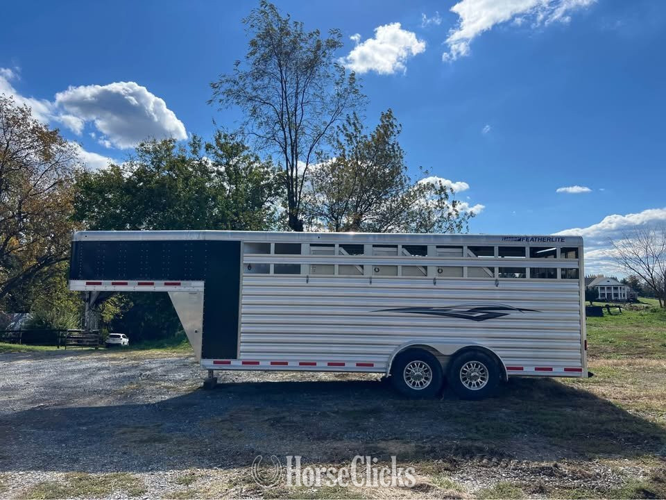 Maryland 2019 Featherlite Trailers 9751 Gooseneck Horse Trailer