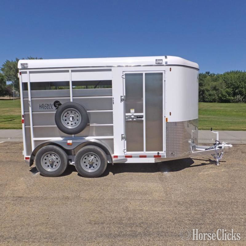 Maverick Trailers 2027 Steel/Aluminum 2 Horse Trailer  Horse Trailer