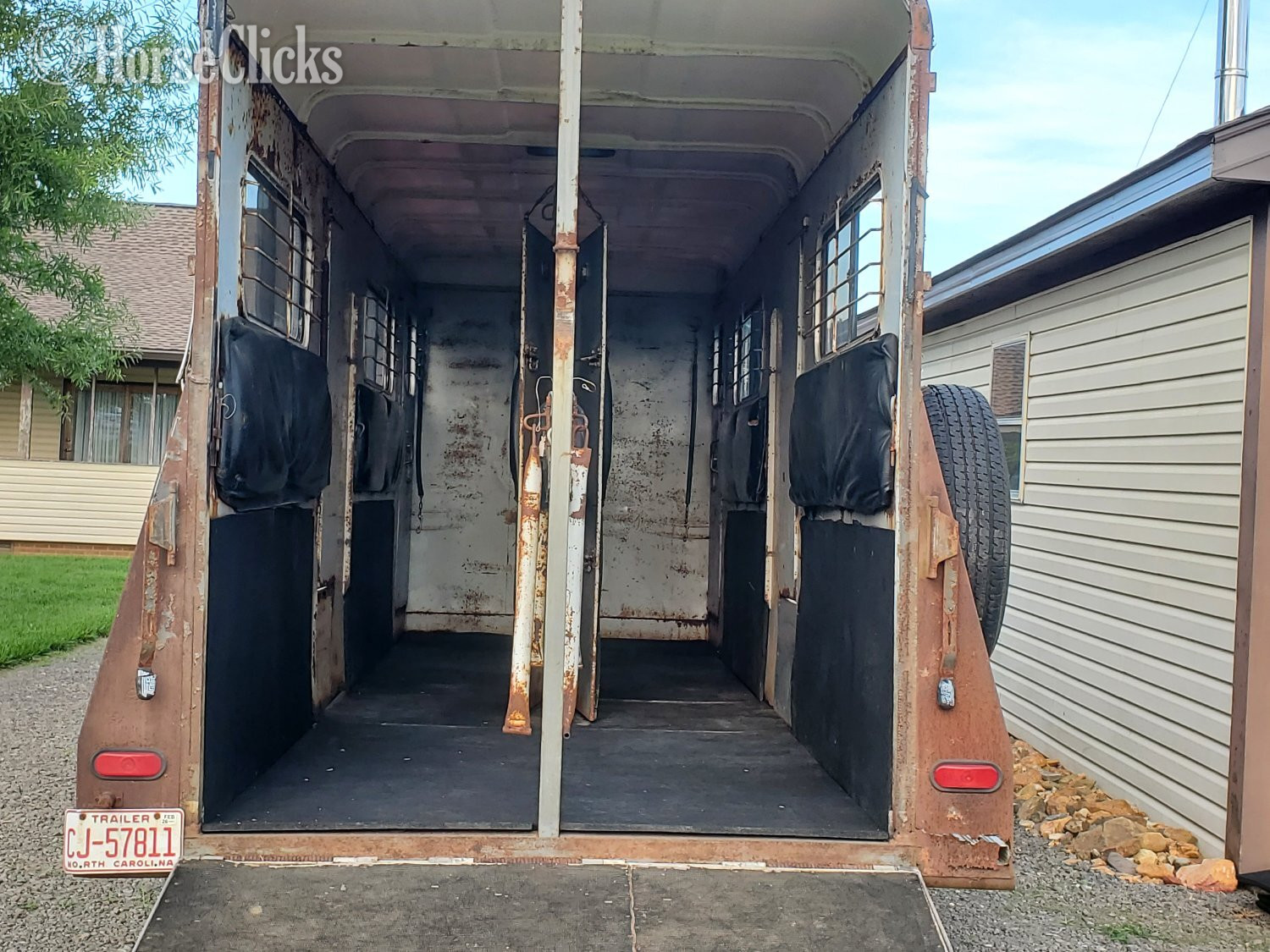 North Carolina 1986 4-Star Trailers Essex 4-Horse Trailer Bumper Pull Horse Trailer