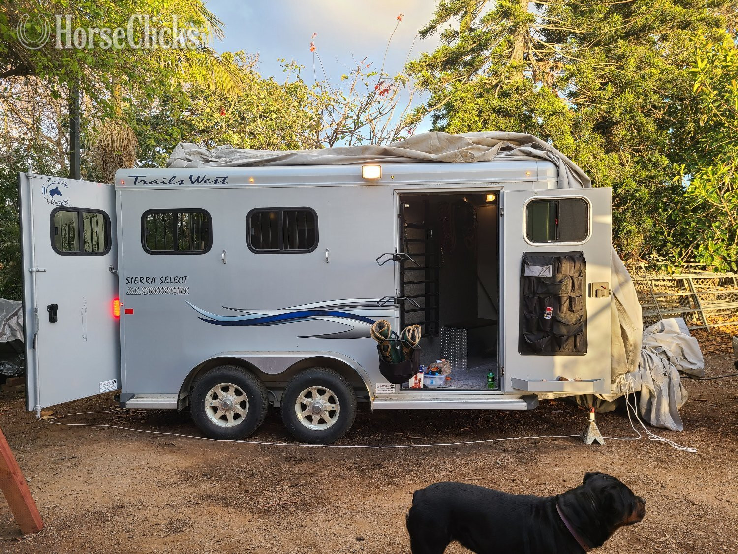 2013 Trails West Sierra Select Bumper Pull Horse Trailer