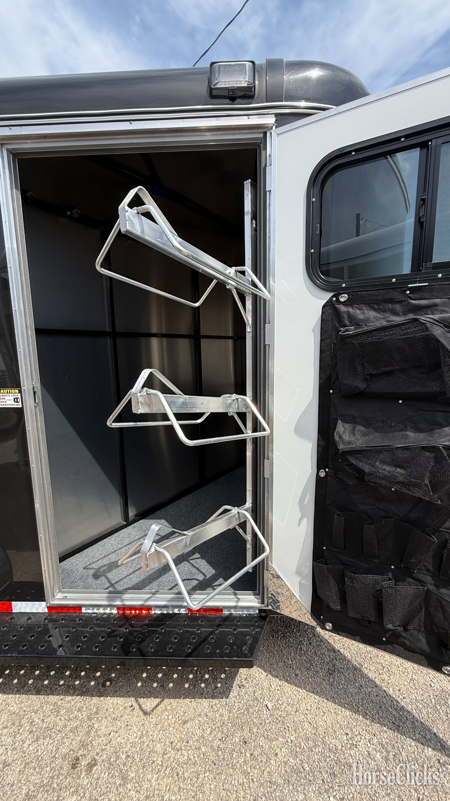 2027 Maverick Trailers 2027 Maverick HS 2 Horse Aluminum & Steel 2400 lbs empty Bumper Pull Horse Trailer - Horse Trailers